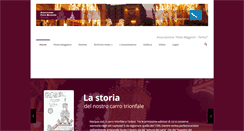 Desktop Screenshot of festamaggiore.eu